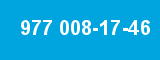 977 008-17-46 977 008-17-46